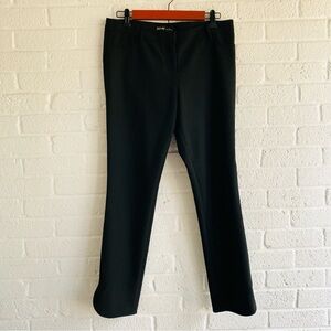 Elizabeth and James Black Pants Size 6 Split Hem Mid Rise Leisure Travel